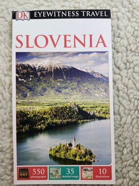 DK Eyewitness Travel Slovenia Guide Book Paperback 550 Photos 35 Maps Travel